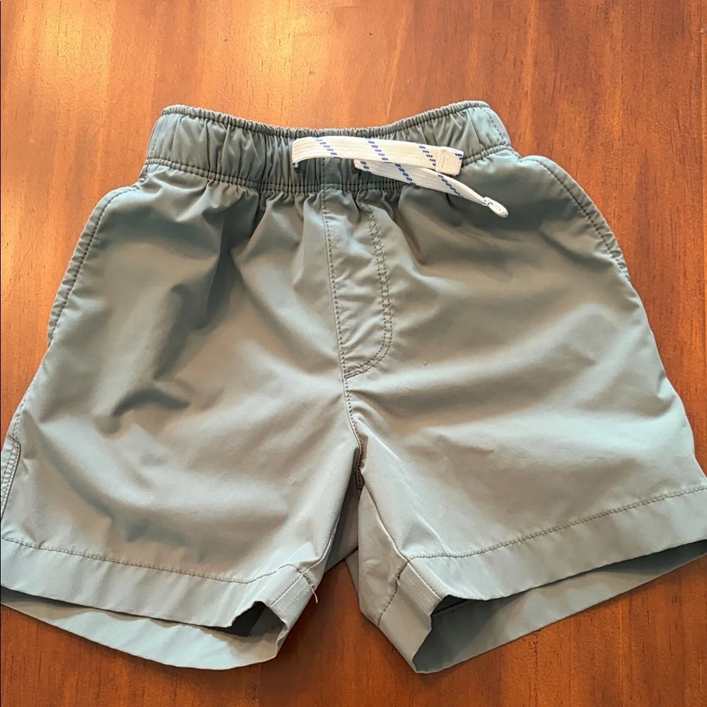 Crewcuts Boy’s Tech Performance Shorts in Sage, Navy, Khaki, and Light Gray - Picture 3 of 10